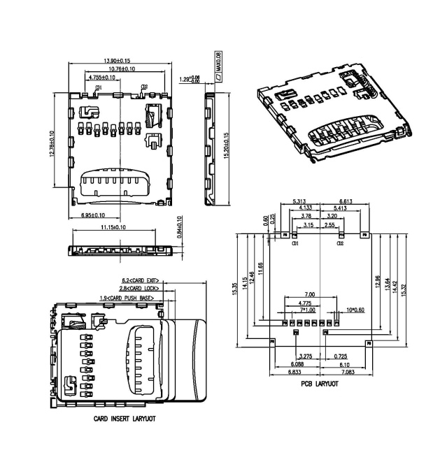 Mirco SD H1.29卡座